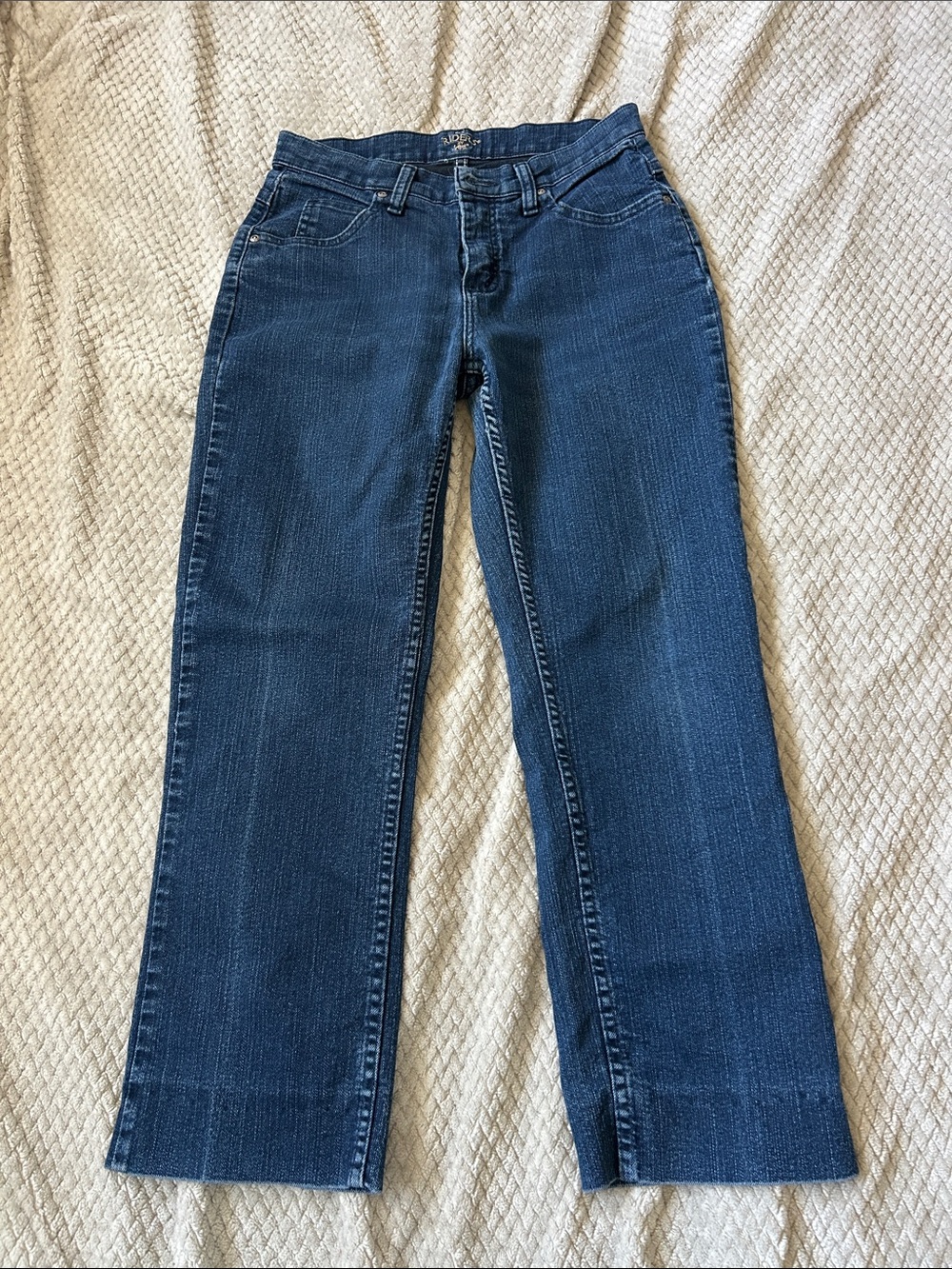 Lee Women's Straight-Leg Jeans in Dark Indigo